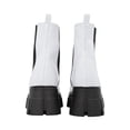 thumbnail image 2 of Bota Combat Suela Track Para Mujer Charol Blanco Con Resorte Platonia MAFALDA-BLANCO-T22, 2 of 7