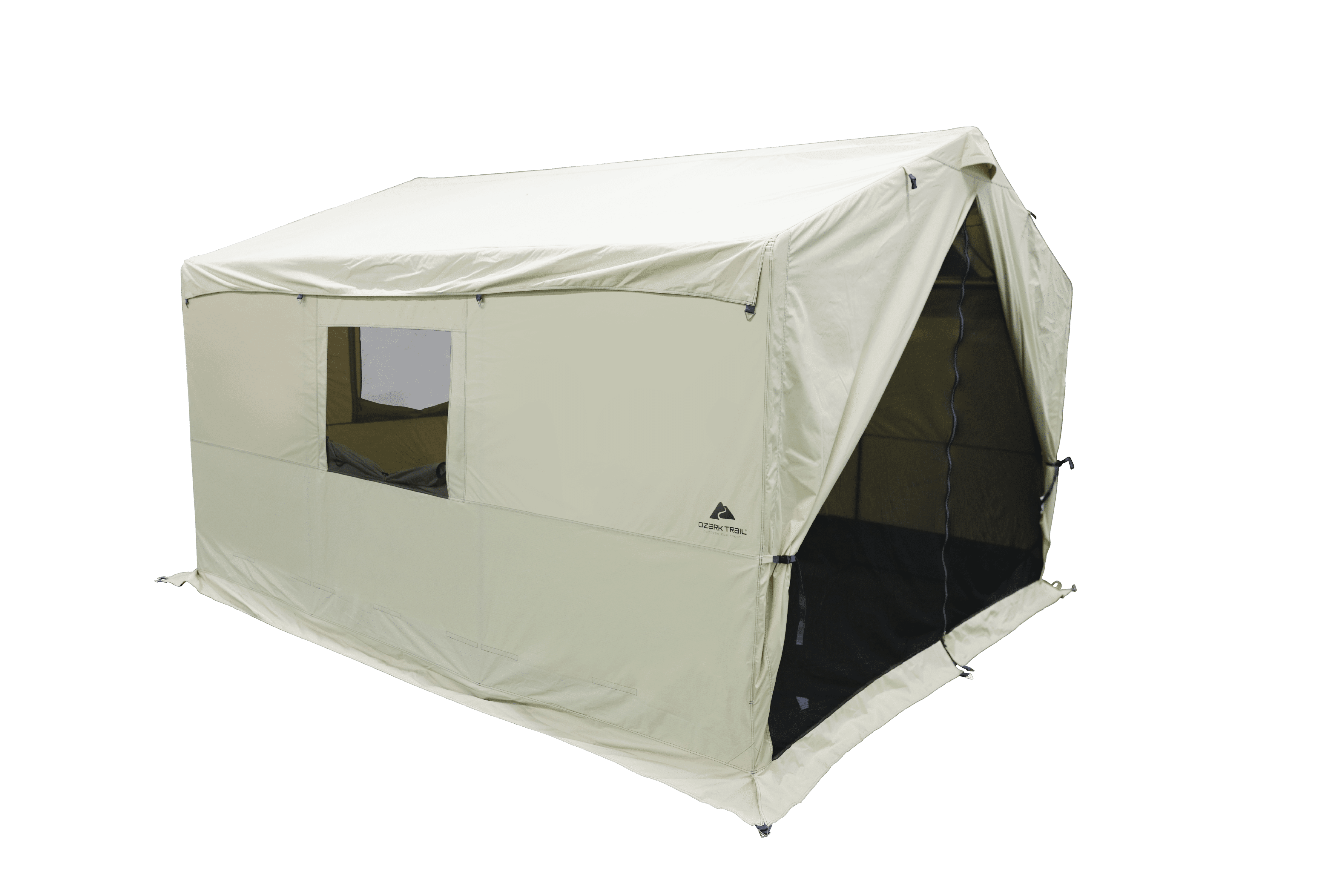 Ozark Trail 6-Person North Fork 12' x 10' Outdoor Wall Tent, with Stove  Jack 