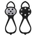 thumbnail image 1 of Crampones Hielo Nieve Garras 5 Dientes Sin Deslizamiento Ajustable para Actividades Al Aire Libre, 1 of 9