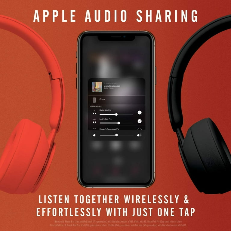 beats Solo Pro More Matte MRJC2FE/A レッド Beats Solo Pro More Matte Collection Wireless Noise
