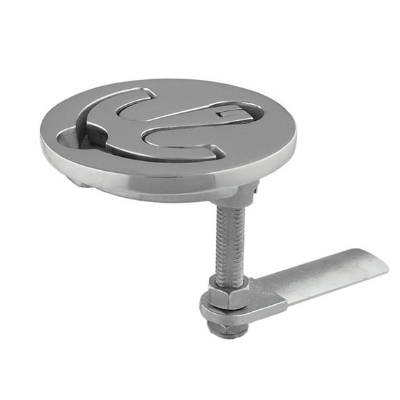 Taco Marine F16-2500 Stainless Steel Round Latch-Tite, 2-1/2" Dia.