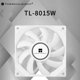 thumbnail image 1 of Thermalright TL-8015W Silent Case Fan 4PIN PWM Ventilador silencioso para chasis de PC Hugtrwg  Nuevos Originales, 1 of 9