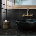 thumbnail image 1 of CIMAXIC Black PVC Tile Wall Stickers Vintage Style Removable Decorative Decals for Kitchen and Bathroom, 1 of 8