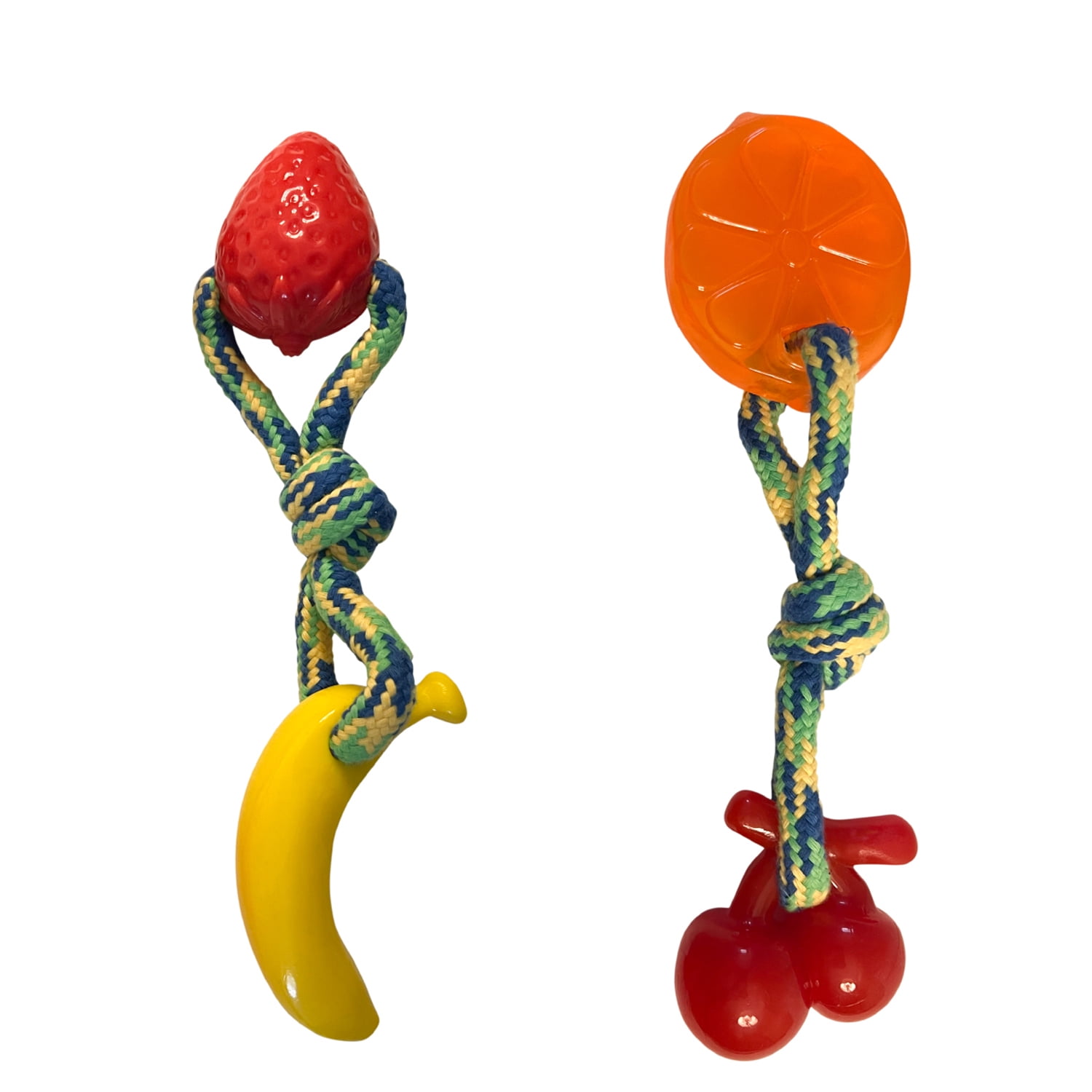 Pefilos Puppy Chew Toys, Interactive Small Pet Dog Toy, Fruit Toy 2PK Pefilos Puppy Chew Toys, Interactive Small Pet Dog Toy, Fruit Toy 2PK