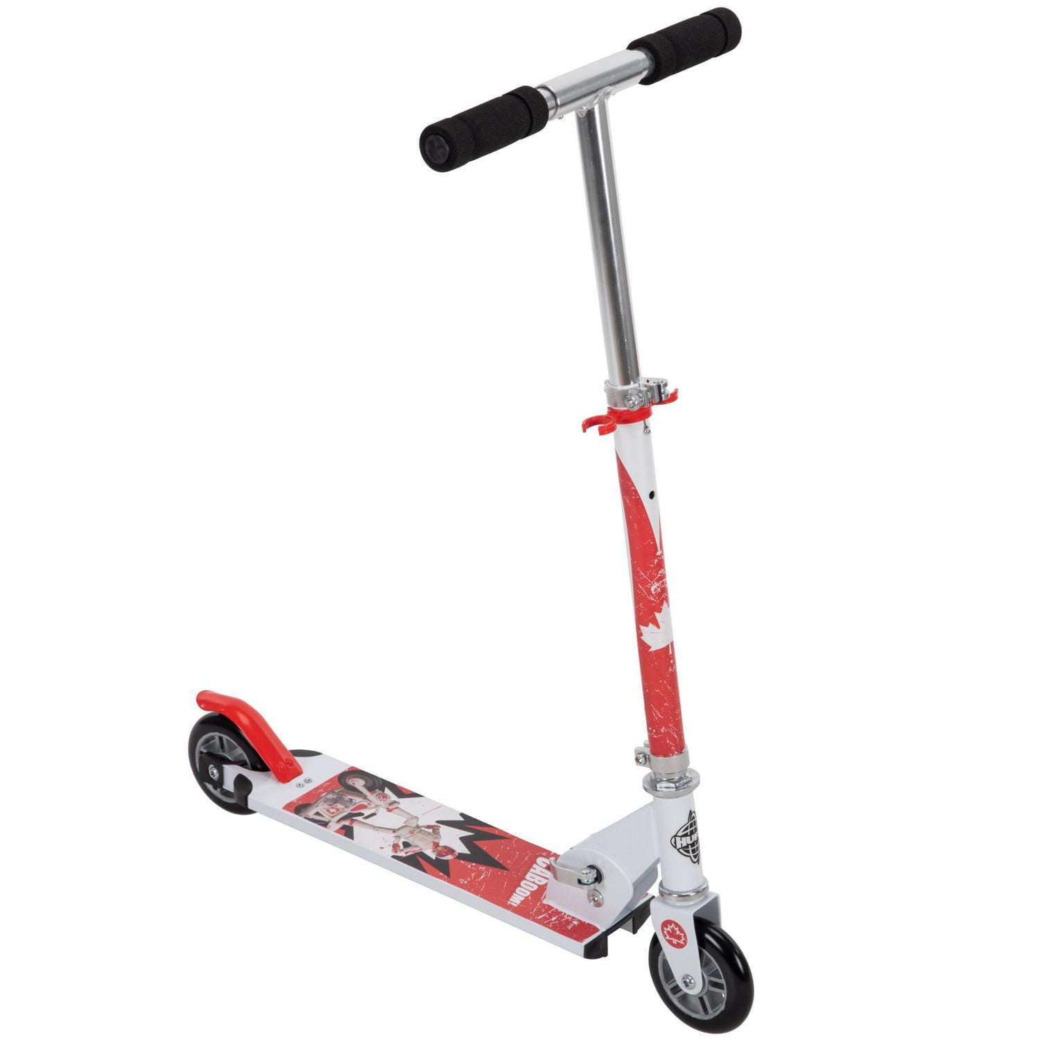 Disney•Pixar Duke Caboom 2-Wheel Boys’ Inline Folding Aluminum Scooter, by Huffy