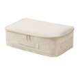 thumbnail image 1 of POINTERTECK Cotton And Linen Storage Box Foldable Clothes Organizer Large Storage Bins, 1 of 3