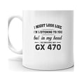 thumbnail image 2 of I'm Driving My LEXUS GX 470 Coffee Tea Ceramic Mug Office Work Cup Gift 11 oz, 2 of 3