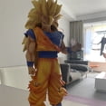 thumbnail image 5 of Figura de Goku de Dragon Ball Z de 32 cm Ssj3 Dbz Super Saiyan 3, figuras de anime, estatua de PVC de 2 brazos, figura de acción, modelo, juguetes de Halloween, regalo, 5 of 5