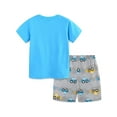 thumbnail image 4 of ATAIKU Toddler and Little Boys 2-Piece Pajamas Short Sleeve Tops and Shorts Summer PJ Set Kid Sleepwear - Forklift, 4 of 9