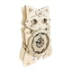 thumbnail image 3 of Rompecabezas 3D de madera perfecl reloj de gato decoración de escritorio, 3 of 8