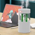 thumbnail image 4 of Danhjin Air Purifier Mini Portable USB Humidifier 1l Travel Humidifier Essential Oil Diffuser With Night Light Auto Off Ultra Quiet For Baby Bedroom Car Desk Plug In And Use, 4 of 6