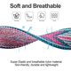 thumbnail image 5 of Bandas elásticas de nailon Solo Loop compatibles con Apple Watch 45 mm, 41 mm, 44 mm, 40 mm, 42 mm, 38 mm, correa para Iwatch Series 7/6/5/4/3/2/1 Se, paquete de 3 W 38 Rose, 5 of 5