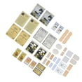 thumbnail image 2 of Retro Sticker, Safe To Use Waterproof Duatproof Dustproof Sticker  For Bedroom For Laptop For Car Orange Corner, 2 of 8