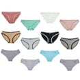 thumbnail image 3 of Curve Muse Women's Cotton Bikini Hipster Briefs BoyShorts Underwear-Multipack-PACKA-S/5, 3 of 6