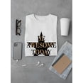 thumbnail image 3 of "'Be Awesome Today" Star Tee Men's -Image by Shutterstock, 3 of 4