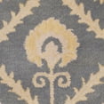 thumbnail image 4 of SAFAVIEH Bella Ellery Mediallion Bordered Wool Area Rug, Blue/Gold, 2'6" x 4', 4 of 5