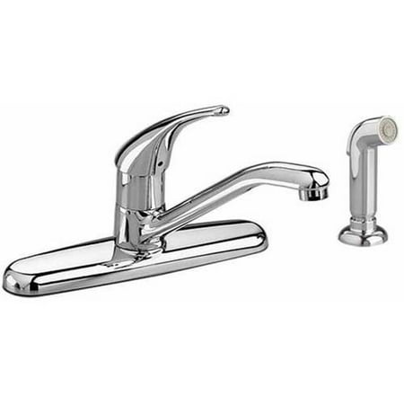 American Standard 4175 501 F15 002 Colony Soft 1 5 Gpm Kitchen Faucet With Color Matched Sprayer Available In Various Colors American Standard 4175 501 F15 002 Colony Soft 1 5 Gpm Kitchen Faucet With Color Matched Sprayer Available In Various Colors