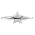 thumbnail image 6 of Primal Silver Sterling Silver Rhodium-plated Star Toe Ring, 6 of 8