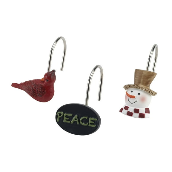 Country Friends Shower Hooks