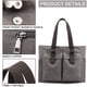 thumbnail image 3 of Bolsa de lona con asa - Bolsa de mamá, bolso de mensajero de gran capacidad, bolso de hombro duradero con múltiples bolsillos, bolso de mano resistente al desgaste, bolso de mano, 3 of 7