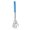 B002- Blue, variant on Comforting Tool, Telescoping Skull Hand Stainless Steel Back Massager, Fun Practical Joke Novelty for Halloween Skeleton Decorations, Pocket Sized Handy Back Scratcher As