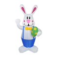 thumbnail image 2 of Easter Decorations Easter Inflatable Standing Bunny Inflatable Model Glowing Decoration, 2 of 5
