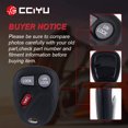 thumbnail image 6 of CCIYU X 1 Flip Key Fob 3 buttons Replacement for 98-01 for Chevy for Blazer for S10 for Silverado 1500 2500 for Suburban 1500 2500 for Tahoe for GMC Sonoma Yukon Sierra 1500 2500 Series with KOBUT1BT, 6 of 6