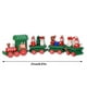 thumbnail image 5 of Little Wood Feliz Navidad Decoración de trenes Camión agrícola Juguete Festival Adorno de mesa Regalo de año nuevo para niños Niñas Adultos Verde 1 sidaley HA009087-02B, 5 of 6