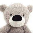 thumbnail image 2 of GUND Fuzzy Teddy Bear Stuffed Animal Plush, Gray, 13.5", 2 of 5