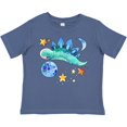 thumbnail image 3 of Inktastic Stegosaurus Space Dinosaur with Stars and Planet Boys or Girls Baby T-Shirt, 3 of 5