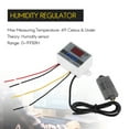 Digital Humidity Controller Hygrometer Humidity Control Switch 0~99%Rh ...