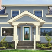 Glidden Exterior Paint and Primer, Smoke Grey / Gray, 1 Gallon, Satin