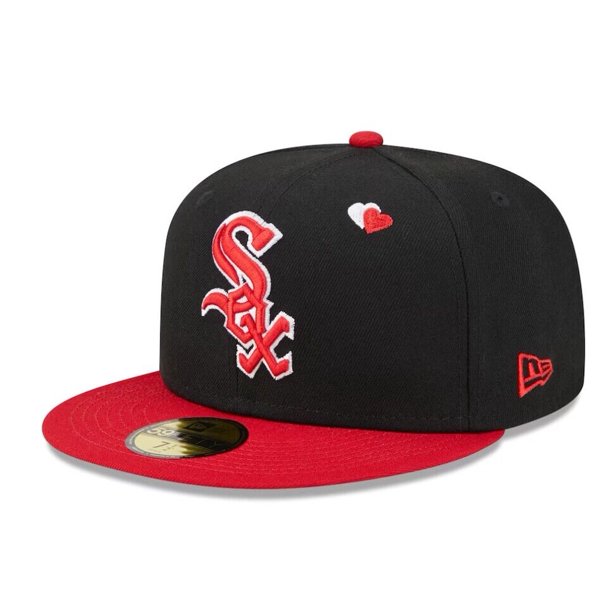 Sombrero De Ajuste Team Fit De Alta Calidad The Chicago__ White __sox_ Hombres Y Mujeres Moda Completa Cerrada Ocio Deportes Bordado
