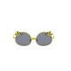 thumbnail image 1 of Qarigey Gafas de sol para niños y niñas con forma de Animal, almohadilla para la nariz, gafas reutilizables lavables, gafas de playa para viajar Cadenas y cordones para anteojos Amarillo Negro Gris Qarigey AP011617-04, 1 of 6