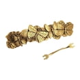 thumbnail image 1 of Herramienta para recoger el pelo con pinza para el pelo, soporte para cola de caballo para fiestas, uso diario, mujeres, cabello largo, vacaciones Mariposa dorada, 1 of 9