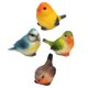 thumbnail image 4 of 4 piezas de adornos de pájaros de resina, micropaisaje, adorables estatuas de pájaros en miniatura, figuras de pájaros pequeños de resina, micropaisajismo, miniadornos de pájaros, 4 of 7