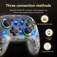 thumbnail image 2 of DQrwqpou Controlador Consola Mando A Distancia Programable para Juegos para Switch (transparente), 2 of 9