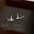 thumbnail image 3 of Faty-T Boucles d'Oreilles Clous Colibri en Argent Sterling, 3 of 5