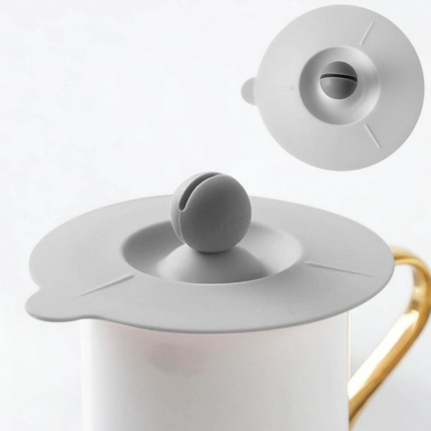 Couvercle de tasse en silicone pratique pour tasse à café