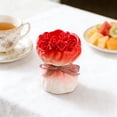 thumbnail image 5 of TIELUTT 12 Piece Rose Shaped Fruit Fork with Table Runners 36 Inches with Place Mats Plate Mat Set Kitchen Table Set for 4 under 100 Small round Dining Room Table Set round Dining Set Table and 4 Cha, 5 of 5