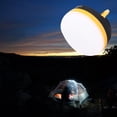 thumbnail image 4 of Linterna LED para acampar recargable, 3 modos de lámpara, lámparas de tienda a prueba de agua magnética para exteriores, senderismo, Amarillo DYNWAVEMX Luz de tienda al aire libre, 4 of 7