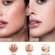 thumbnail image 5 of Powder Puff Face Triángulo suave para polvos sueltos y corporales, maquillaje de terciopelo y esponjas para mezclar bases, 5 of 5