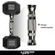 thumbnail image 5 of Mancuernas Hexagonal Par 10lbs Pesas Para Ejercicio Caucho Xtreme Life DPMH10000001, 5 of 8