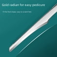 thumbnail image 3 of Cuchillo de pedicura, técnico profesional, traje especial, cuchillo de tres mangos, ranura para uñas, herramienta de pedicura para uñas grises, herramienta para la inflamación, pieza única para el, 3 of 5