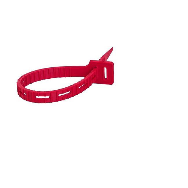 2-Pk. Red Cable Tie Down Strap 14-In. 