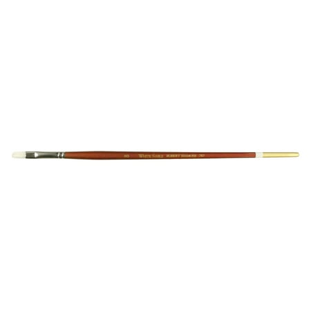 - Robert Simmons White Sable Watercolor Brush, Long Handle, Filbert, 8