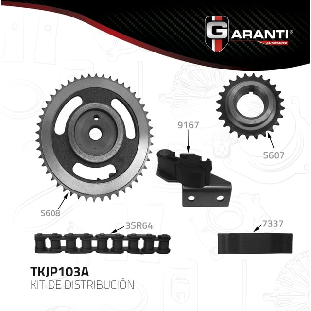 Kit Distribucion Garanti Para Jeep Wagoneer 1984 - 1987