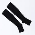 thumbnail image 1 of MesaSe Compression Socks 20-30mmHg Open Toe with Zip Guard Skin Protection Medical Zippered Compression Socks for Men & Women, 1 of 9