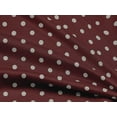thumbnail image 5 of oneOone Rayon Maroon Fabric Polka Dress Material Fabric Print Fabric By The Yard 56 Inch Wide, 5 of 8