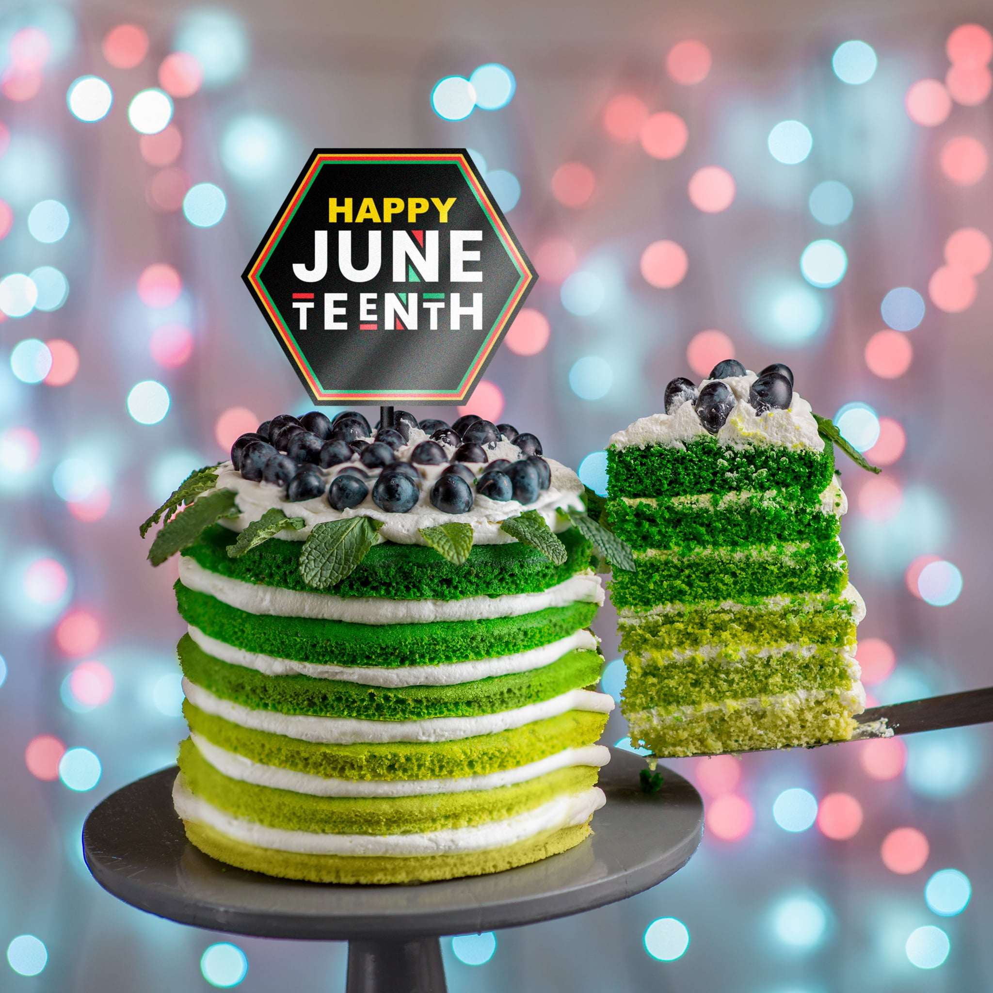 Cake Topper with Dowel Sticks and Glue Dots, Perfect for